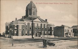 St. Lucie County Court House Postcard