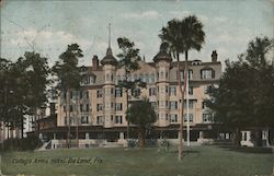 College Arms Hotel Deland, FL Postcard Postcard Postcard