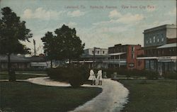 Kentucky Avenue. View from City Park Postcard