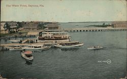 The Water Front Daytona Beach, FL Postcard Postcard Postcard