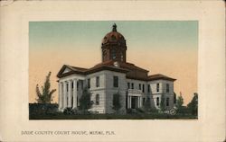 Dade County Court House Postcard