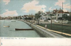 The Sea Wall Postcard