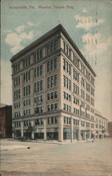 Masonic Temple Bldg. Jacksonville, FL Postcard Postcard Postcard