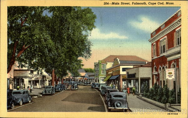 Main Street, Falmouth Cape Cod Massachusetts
