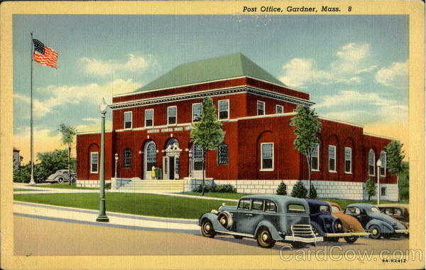 Post Office Gardner Massachusetts