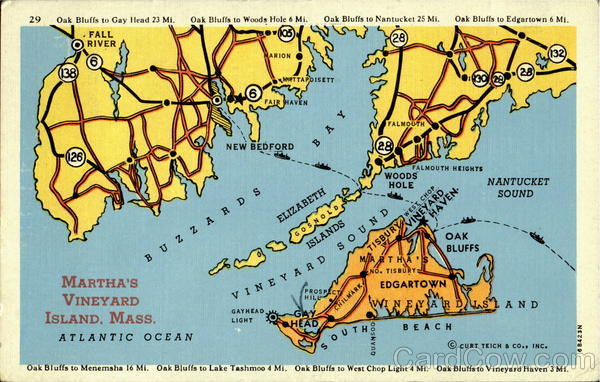 Martha's Vineyard Island Massachusetts