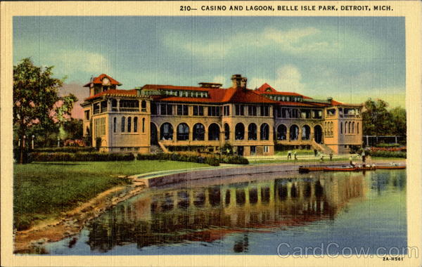 Casino And Lagoon, Belle Isle Park Detroit Michigan