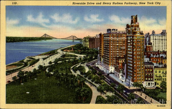 Riverside Drive And Henry Hudson Parkway New York City