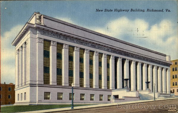 New State Highway Building Richmond Virginia