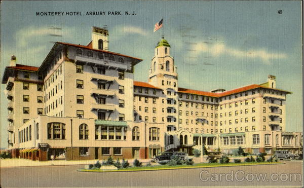 Monterey Hotel Asbury Park New Jersey