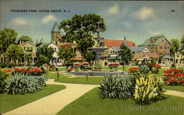 Founders Park Ocean Grove New Jersey