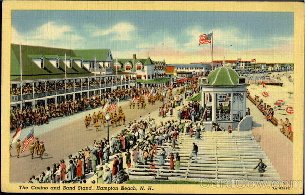 The Casino And Band Stand Hampton Beach New Hampshire