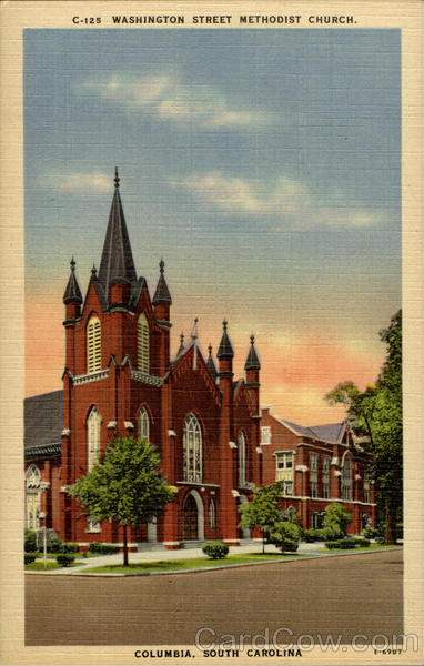 Washington Street Methodist Church Columbia South Carolina