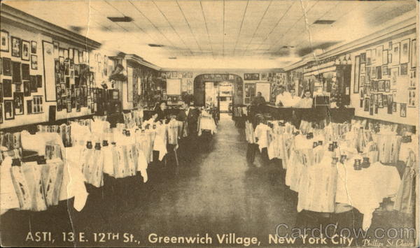 Asti, 13 E. 12th St. New York City