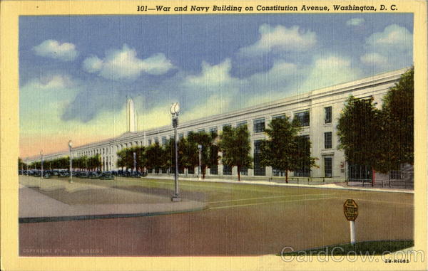 War And Navy Building , Constitution Avenue Washington District of Columbia