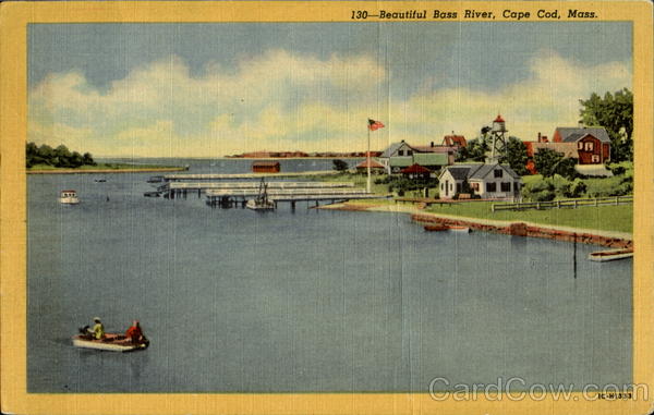 Beautiful Bass River Cape Cod Massachusetts