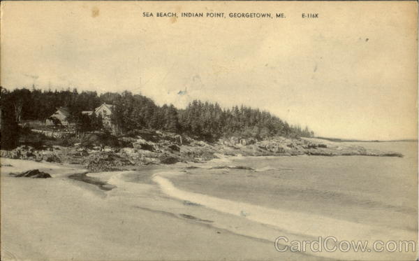 Sea Beach Georgetown Maine
