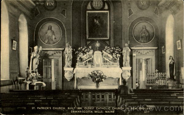 St. Patrick's Church Damariscotta Mills Maine