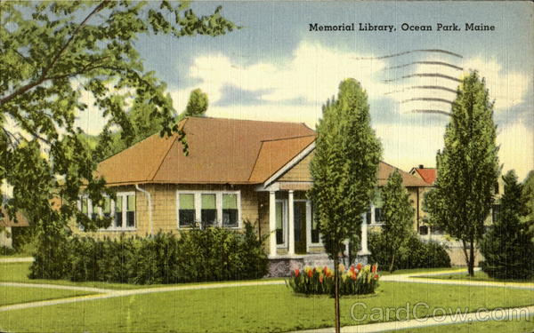 Memorial Library Ocean Park Maine