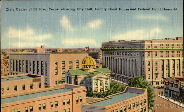 Civic Center Of El Paso Texas