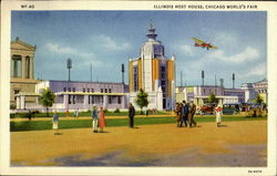 Illinois Host House Postcard