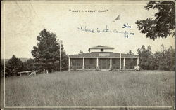 Mary J. Wesley Camp Postcard
