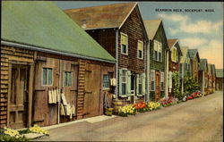 Bearskin Neck Rockport, MA Postcard Postcard