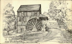 Wight Grist Mill Postcard