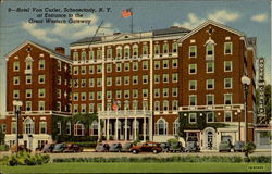 Hotel Van Curler Schenectady, NY Postcard Postcard