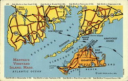 Martha's Vineyard Postcard