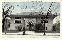 Public Library Postcard