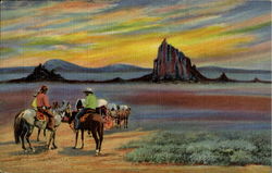 Shiprock Scenic, NM Postcard Postcard