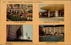 Ambassador Hotel Los Angeles, CA Postcard Postcard