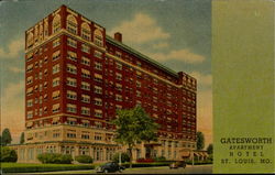 The Gatesworth Hotel, U. S. Highway 40 and 50 St. Louis, MO Postcard Postcard