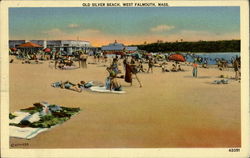 Old Silver Beach Postcard