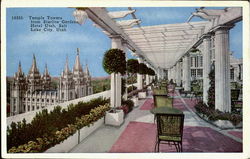 Temple Towers, Starlite Gardens Postcard
