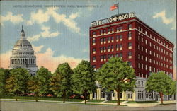 Hotel Commodore, Union Station Plaza Postcard