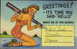 Greetings Postcard