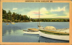 Greetings From Oakland Postcard