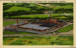 North American Rayon Corporation Plant Postcard