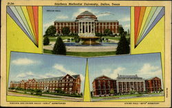 Southern Methodist University Postcard