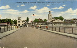 The International Foot Bridge Postcard