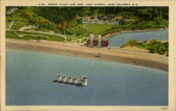 Power Plant And Dam , Lake Murry Power Plant And Dam , Lake Murry