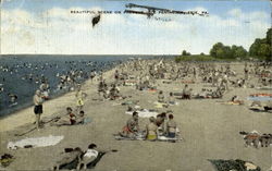 Beautiful Scene On Presque Isle Erie, PA Postcard Postcard
