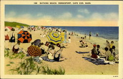 Bathing Beach, Dennisport Postcard