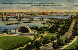 Storrow Memorial Embankment Postcard