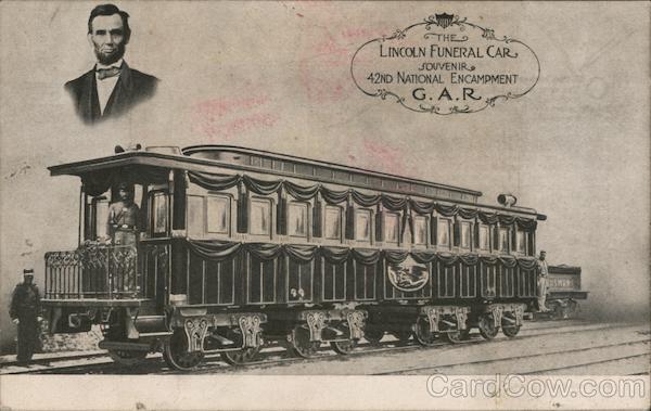 Lincoln Funeral Car Souvenir Presidents