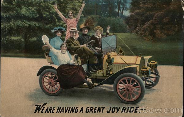 We Are Having a Joy Ride. Cars