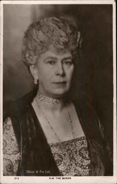 H.M. The QUEEN MARY Royalty