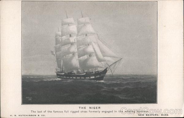 The Niger, a Whaling Ship Boats, Ships